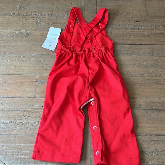 Health Tex vintage red airplane overalls nwt - Picture 6 of 6